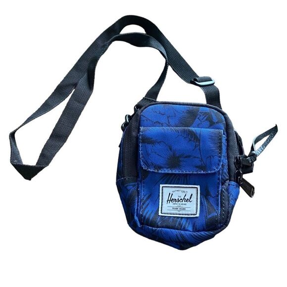 Herschel Mini Crossbody Waist Bag Blue Hawaii Small - Picture 1 of 6